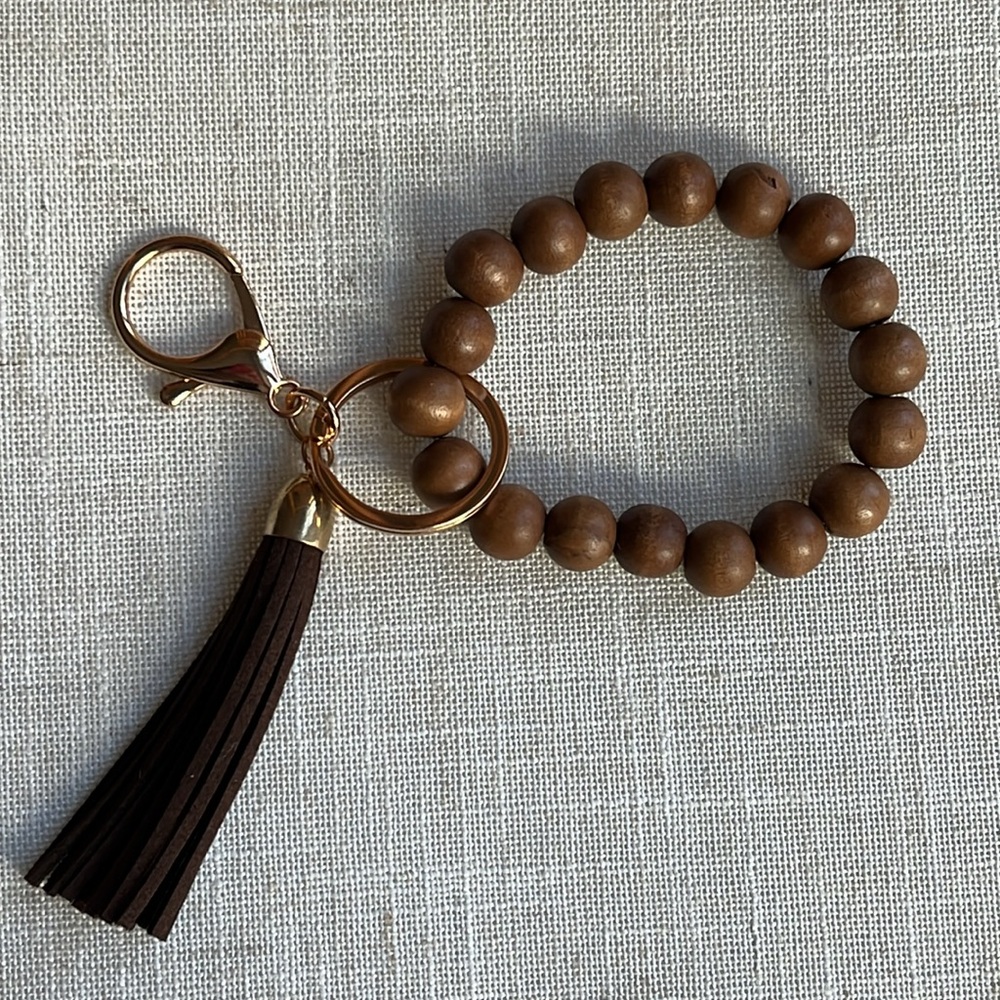 Bracelet Key Chain with Fringe
